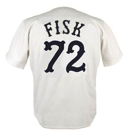 Carlton Fisk Chicago White Sox 1981 Baseball jersey retro stitched fan gear RTJ01528