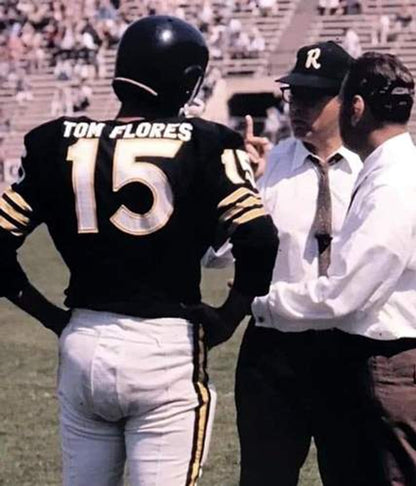 Oakland Raiders Custom Home Throwback Football Jersey product image