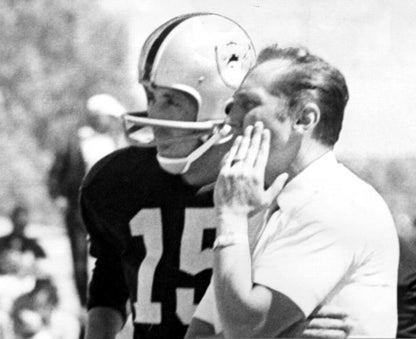 Oakland Raiders Tom Flores 1966 Home Throwback Football Jersey product image