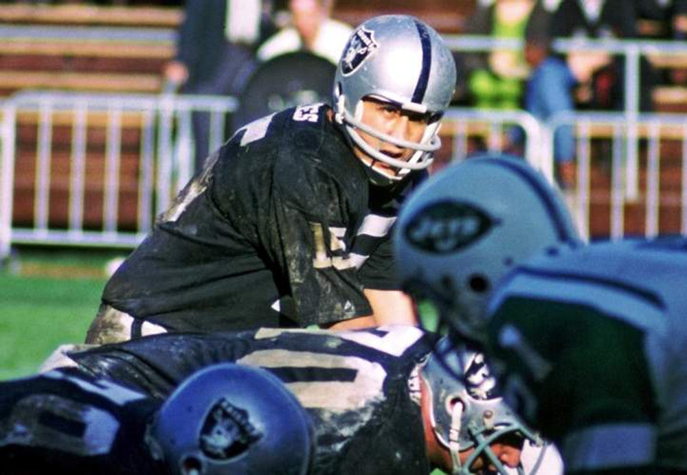 Oakland Raiders Tom Flores 1966 Home Throwback Football Jersey product image