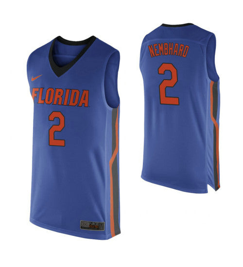 Florida Gators Andrew Nembhard College Basketball Jersey Royal Blue retro stitched fan jersey RTJ5441 image 1