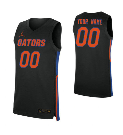 Florida Gators Custom Jersey Black retro stitched fan jersey RTJ11319 image 1