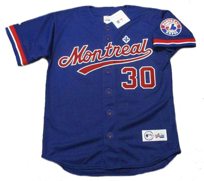 Cliff Floyd Montreal Expos 1994 Baseball jersey retro stitched fan gear RTJ01366