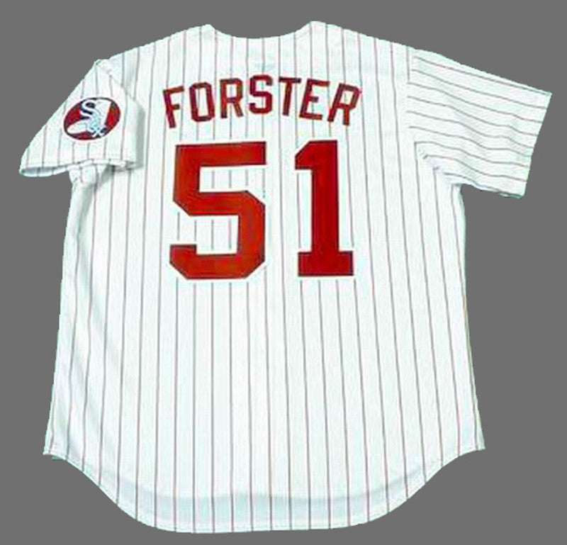 TF CWS 1970s Throwback Baseball Stitched Jersey, Vintage Baseball Jersey, Retro Sewn Jersey