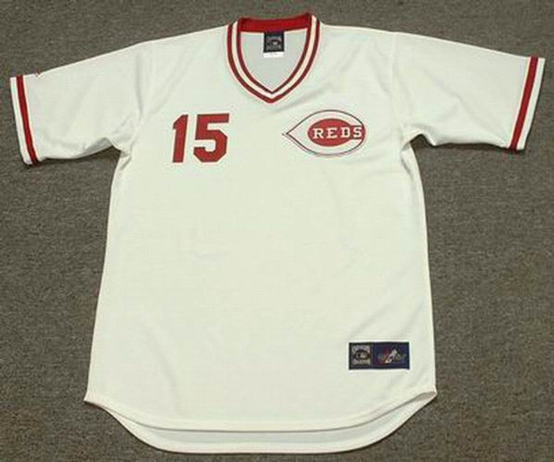 GF CR 1975 Cooperstown Home Baseball Stitched Jersey, Vintage Baseball Jersey, Retro Sewn Jersey