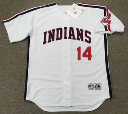 Julio Franco Cleveland Indians 1988 Baseball jersey retro stitched fan gear RTJ00306