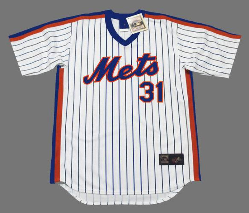 JF NYM 1990 Cooperstown Home Baseball Stitched Jersey, Vintage Baseball Jersey, Retro Sewn Jersey