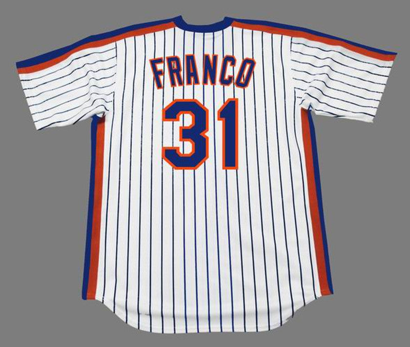 JF NYM 1990 Cooperstown Home Baseball Stitched Jersey, Vintage Baseball Jersey, Retro Sewn Jersey