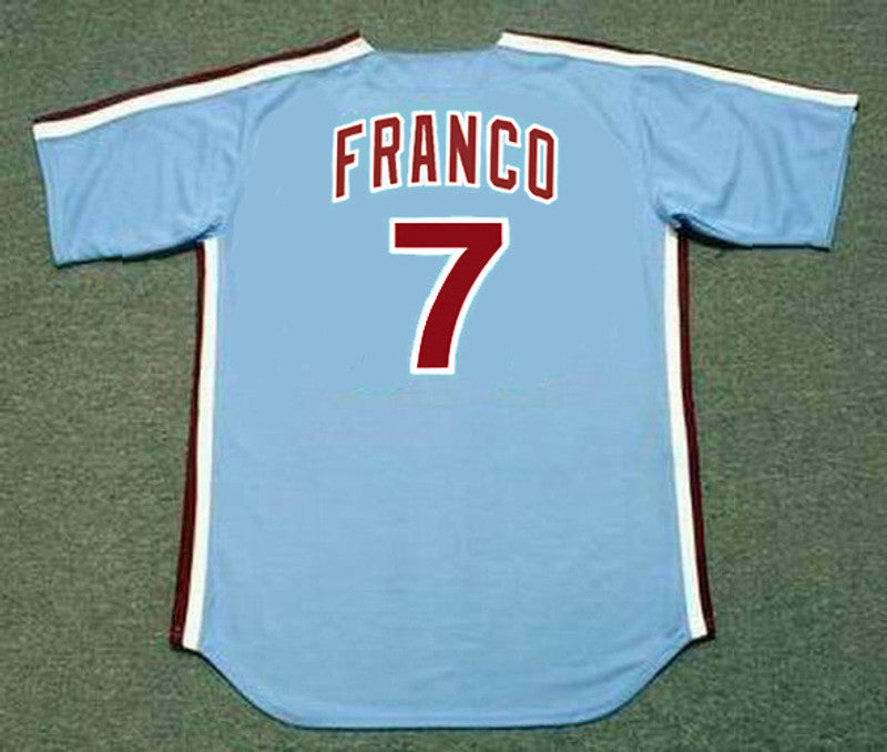 Maikel Franco Philadelphia Phillies 1980s Baseball jersey retro stitched fan gear RTJ00073