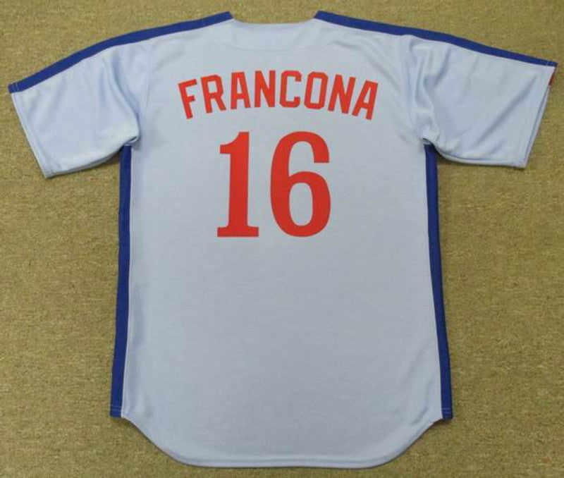 TF ME 1983 Cooperstown Away Baseball Stitched Jersey, Vintage Baseball Jersey, Retro Sewn Jersey