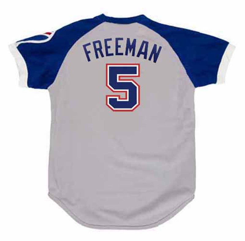 Freddie Freeman Atlanta Braves 1970s Baseball jersey retro stitched fan gear RTJ00918