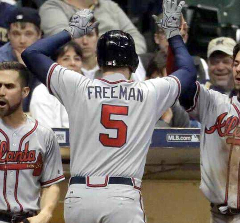 Freddie Freeman Atlanta Braves Baseball jersey retro stitched fan gear RTJ00919