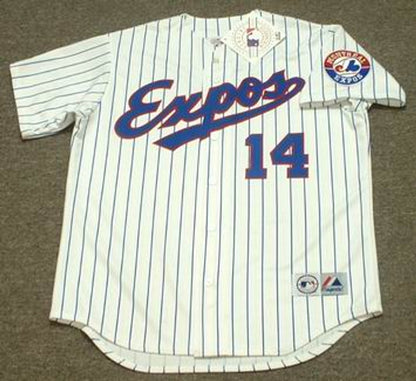 Andres Galarraga Montreal Expos 2002 Baseball jersey retro stitched fan gear RTJ01913
