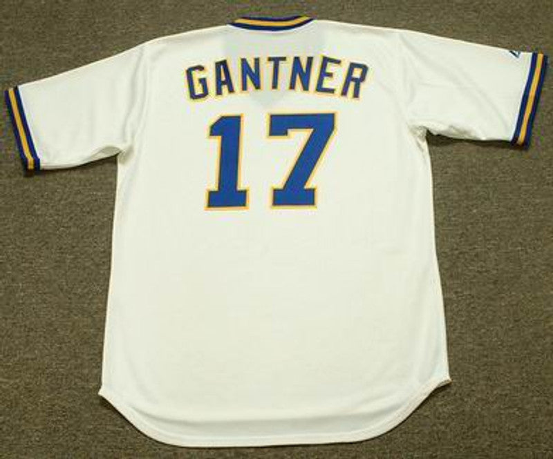 Jim Gantner Milwaukee Brewers 1977 Baseball jersey retro stitched fan gear RTJ00563