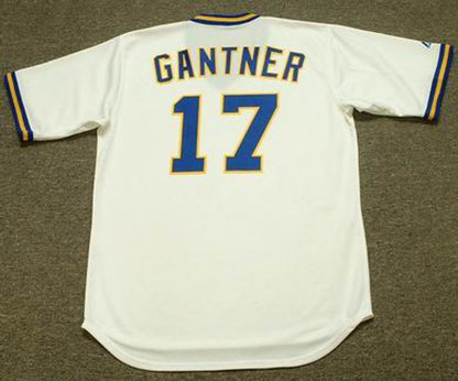 Jim Gantner Milwaukee Brewers 1977 Baseball jersey retro stitched fan gear RTJ00563