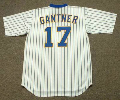 Jim Gantner Milwaukee Brewers 1982 Baseball jersey retro stitched fan gear RTJ00561