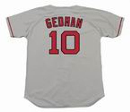 Vintage Baseball Jersey 1990 Away Throwback Stitched Vintage Red Jersey product image
