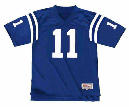 Indianapolis Colts Jeff George 1992 Home Throwback Football Jersey product image