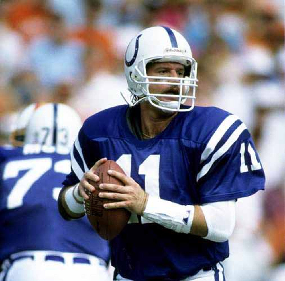 Indianapolis Colts Jeff George 1992 Home Throwback Football Jersey product image