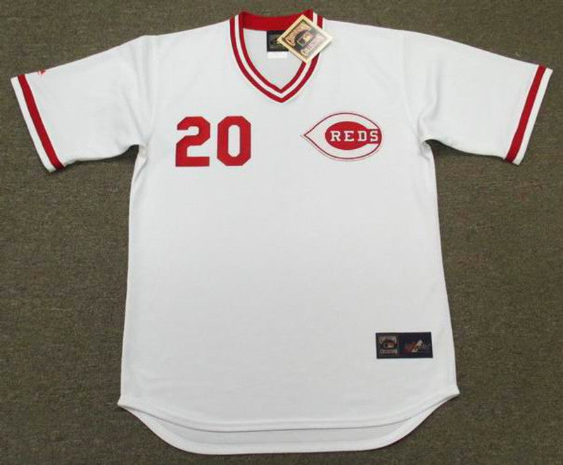 CG CR 1975 Cooperstown Throwback Baseball Stitched Jersey, Vintage Baseball Jersey, Retro Sewn Jersey