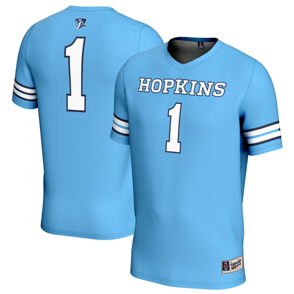 Johns Hopkins Blue Jays Lightweight Gameday Greats Blue Football Jersey product image