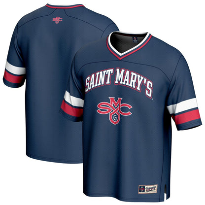 Saint Mary's Gaels Gameday Greats Navy Football Jersey product image