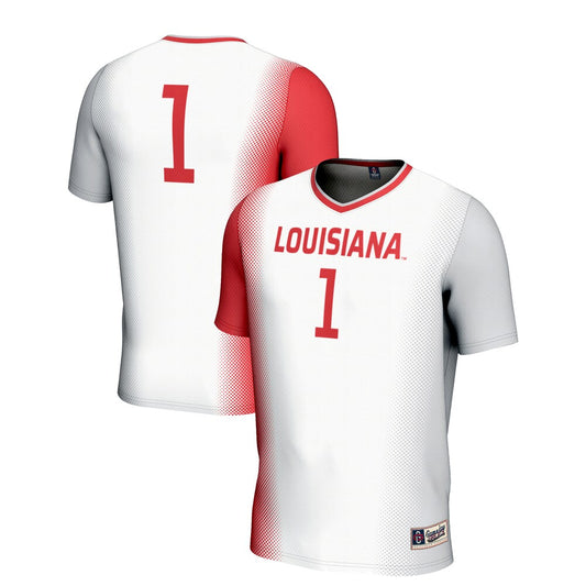 Louisiana Ragin' Cajuns Lightweight Gameday Greats White Soccer Jersey product image