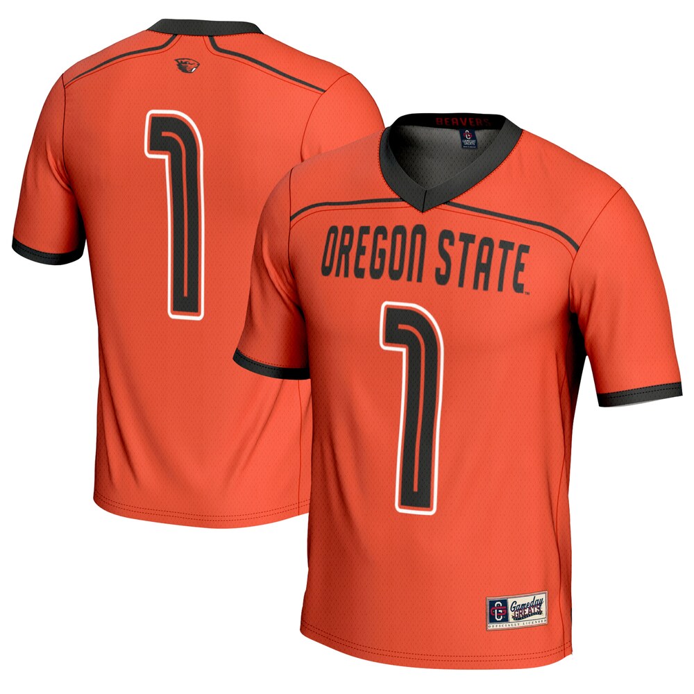 Oregon State Beavers Gameday Greats Orange Football Jersey product image