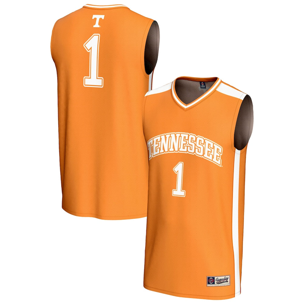 Tennessee Volunteers Lightweight Gameday Greats Orange Basketball Jersey product image