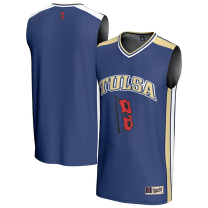 Tulsa Golden Hurricane Gameday Greats Royal Basketball Jersey product image