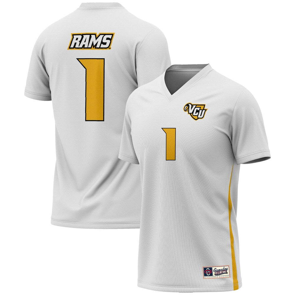 Vcu Rams Lightweight Gameday Greats White Soccer Jersey product image
