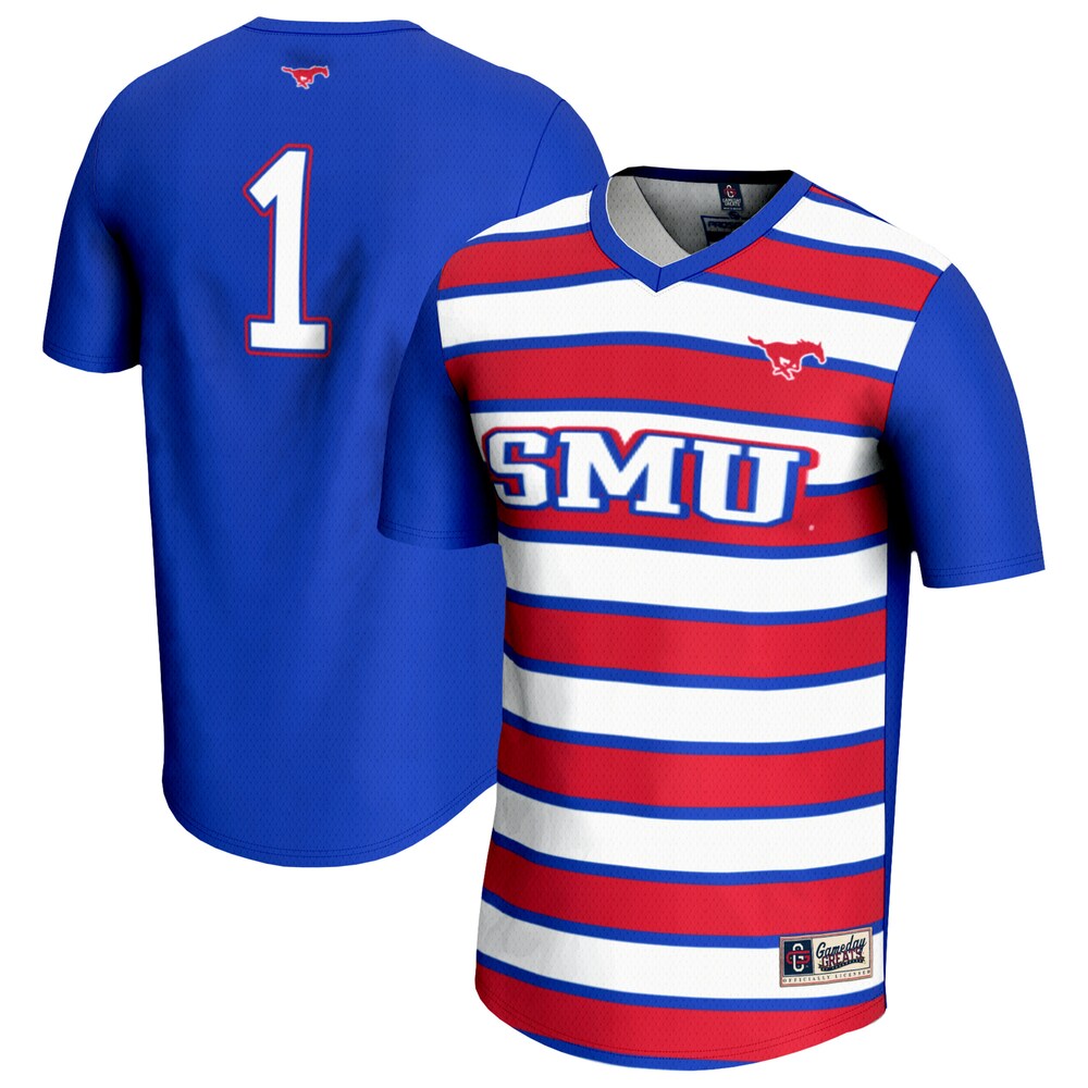 SMU Mustangs Lightweight Gameday Greats Royal Soccer Jersey product image