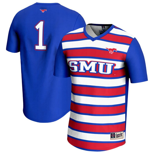 SMU Mustangs Lightweight Gameday Greats Royal Soccer Jersey product image