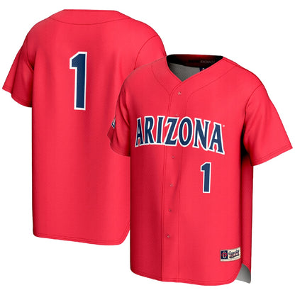 Arizona Wildcats Lightweight Gameday Greats Red Baseball Jersey product image