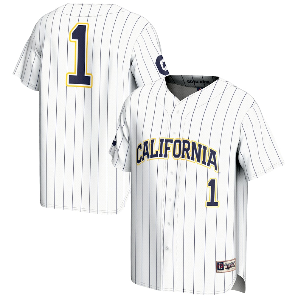 Cal Bears Lightweight Gameday Greats White Baseball Jersey product image