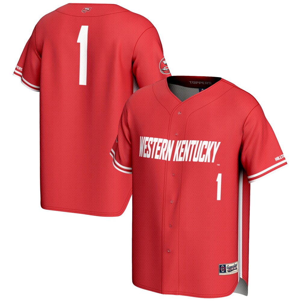 Western Kentucky Hilltoppers Lightweight Gameday Greats Red Baseball Jersey product image