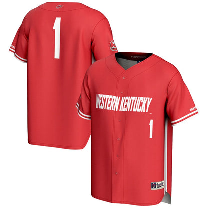 Western Kentucky Hilltoppers Lightweight Gameday Greats Red Baseball Jersey product image