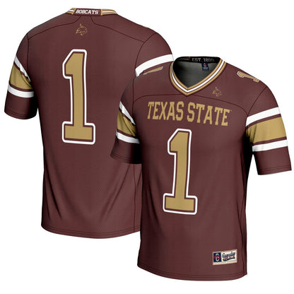 Texas State Bobcats Gameday Greats Maroon Football Jersey product image