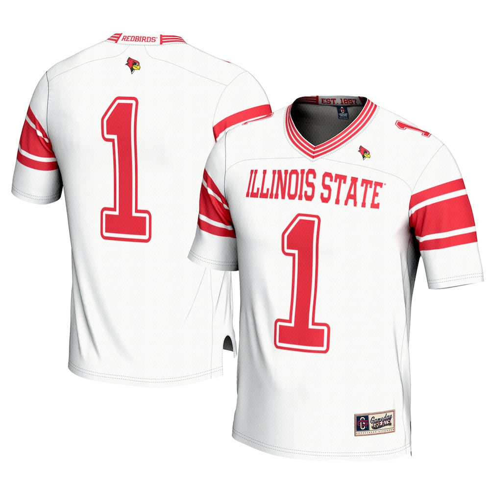 Illinois State Redbirds Gameday Greats White Football Jersey product image