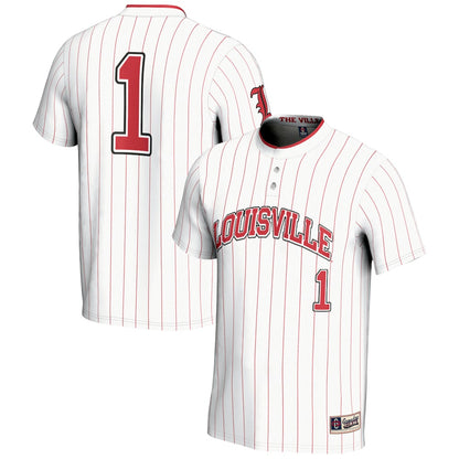Louisville Cardinals Lightweight Gameday Greats White Football Jersey product image