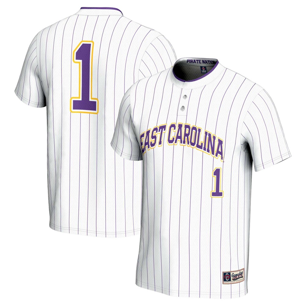Ecu Pirates Lightweight Gameday Greats White Football Jersey product image