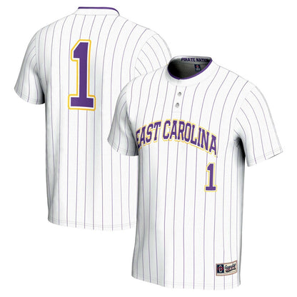 Ecu Pirates Lightweight Gameday Greats White Football Jersey product image