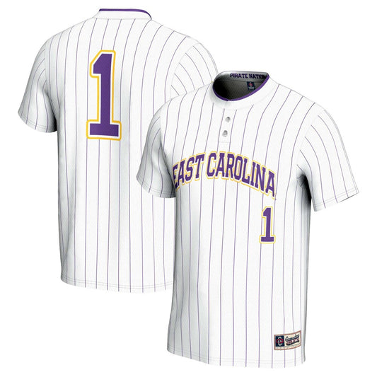 Ecu Pirates Lightweight Gameday Greats White Football Jersey product image