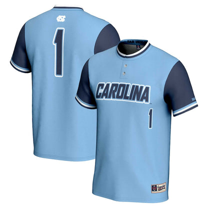 North Carolina Tar Heels Lightweight Gameday Greats Blue Football Jersey product image