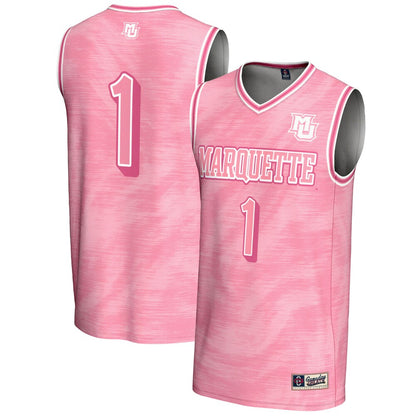 Marquette Golden Eagles Lightweight Gameday Greats Pink Basketball Jersey product image