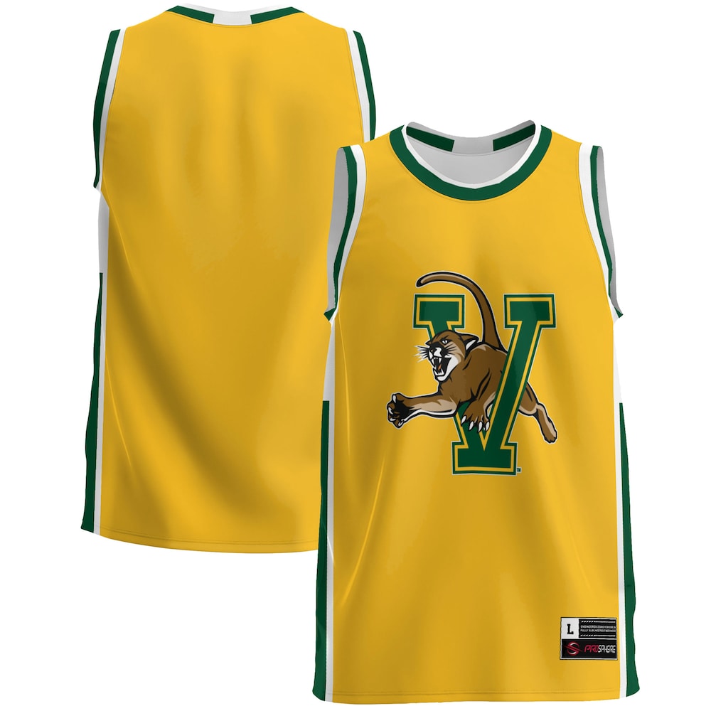 Vermont Catamounts Lightweight Gameday Greats Green Basketball Jersey product image