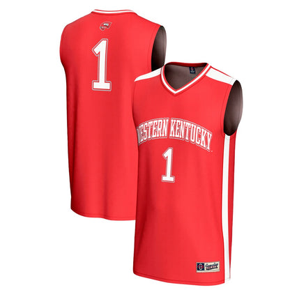 Western Kentucky Hilltoppers Lightweight Gameday Greats Red Basketball Jersey product image