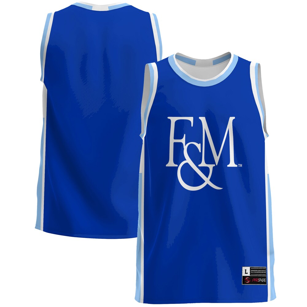 Franklin & Marshall Diplomats Lightweight Gameday Greats Blue Basketball Jersey product image