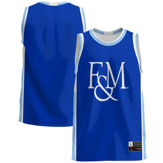 Franklin & Marshall Diplomats Lightweight Gameday Greats Blue Basketball Jersey product image