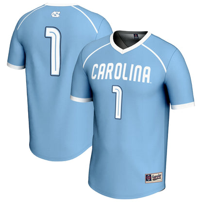 North Carolina Tar Heels Lightweight Gameday Greats Blue Football Jersey product image
